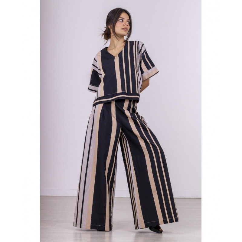 PANTALONI SALLY MARRONE - KARAKORUM CVPE202453 PANTALONI SALLY MARRONE - KARAKORUM CVPE202453