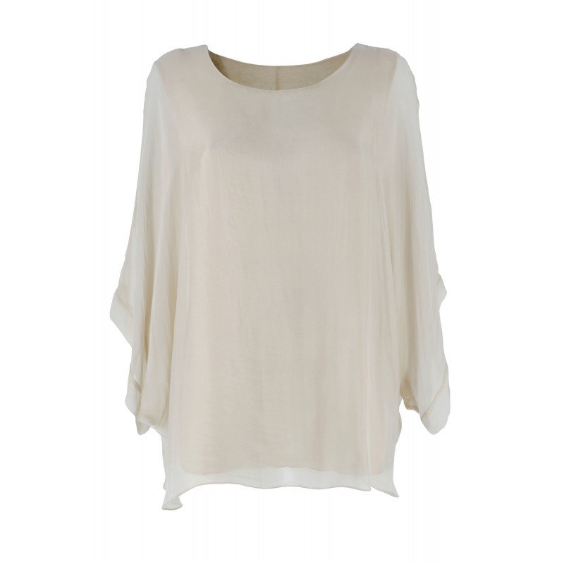 BLUSA LUX BEIGE - KARAKORUM BLUSA LUX BEIGE - KARAKORUM