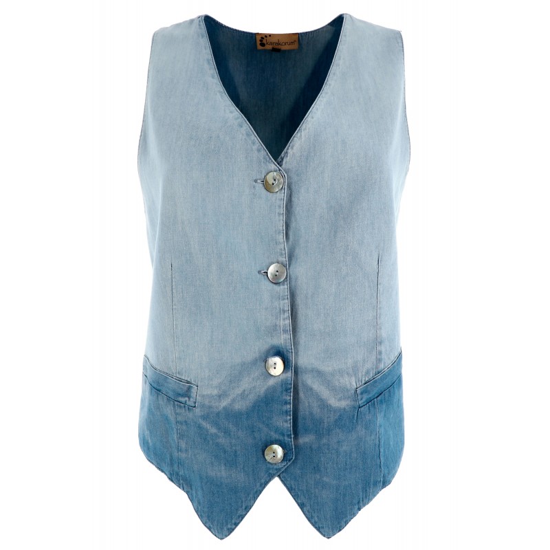 CVPE202511M GILET MERIDIA DENIM - KARAKORUM CVPE202511M GILET MERIDIA DENIM - KARAKORUM