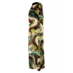 FLPE202512XL PANTALONI AKILIA VERDE - KARAKORUM