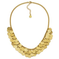 COLLANA MULTI MONETE IN OTTONE - VESTOPAZZO DD01046 4