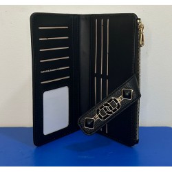 PORTAFOGLI E CARTE DI CREDITO NERO DONNA - Alessia Massimo PF1768 NERO 3