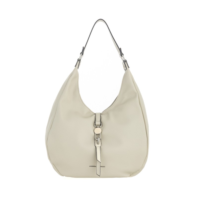 Borsa a Spalla Donna Panna Elegante | STYLE1823 Alessia Massimo | Nuova Collezione Primavera Estate frontale Borsa a Spalla Donna Panna Elegante | STYLE1823 Alessia Massimo | Nuova Collezione Primavera Estate frontale