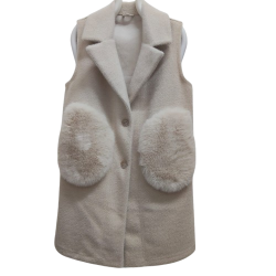 Gilet Doubleface con Tasche...