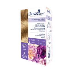 8.0 Biondo Chiaro - Tinta per Capelli Permanente FlowerTint