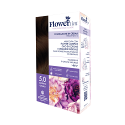 5.0 Castano Chiaro - Tinta per Capelli Permanente FlowerTint